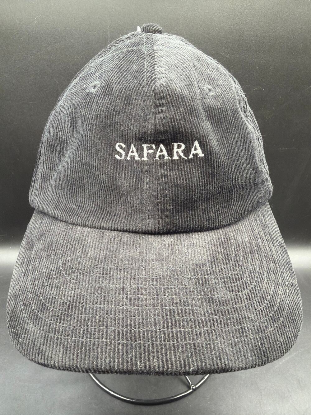 Bechfield Sapara Distressed Black Baseball Cap Adjustable Dad Hat NWT